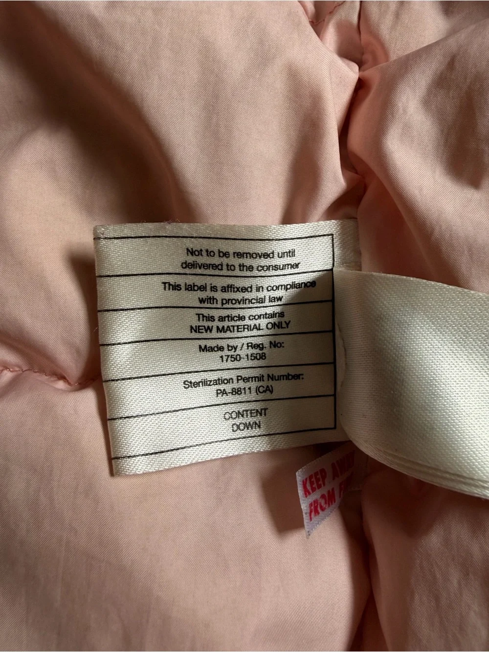 Patagonia Kids Hooded Puffer Jacket in Light Pink